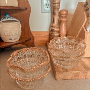 Vintage Elegant Crystal Bowls 🦆